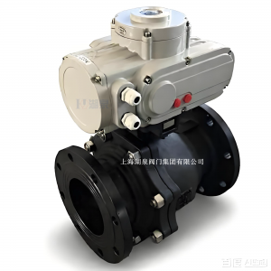 電動球閥DN50，PN10，手柄式；304不銹鋼